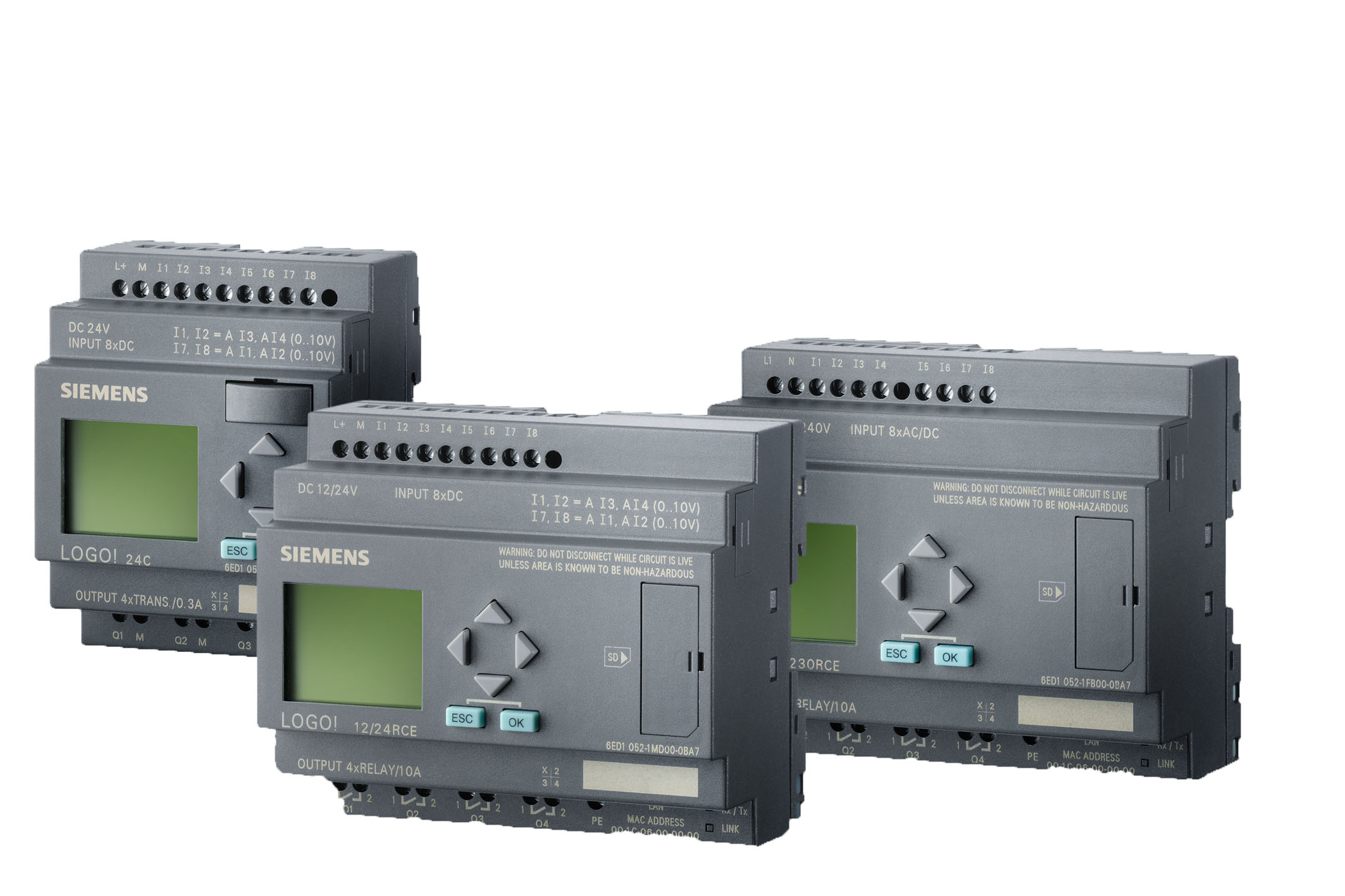 Логические реле LOGO